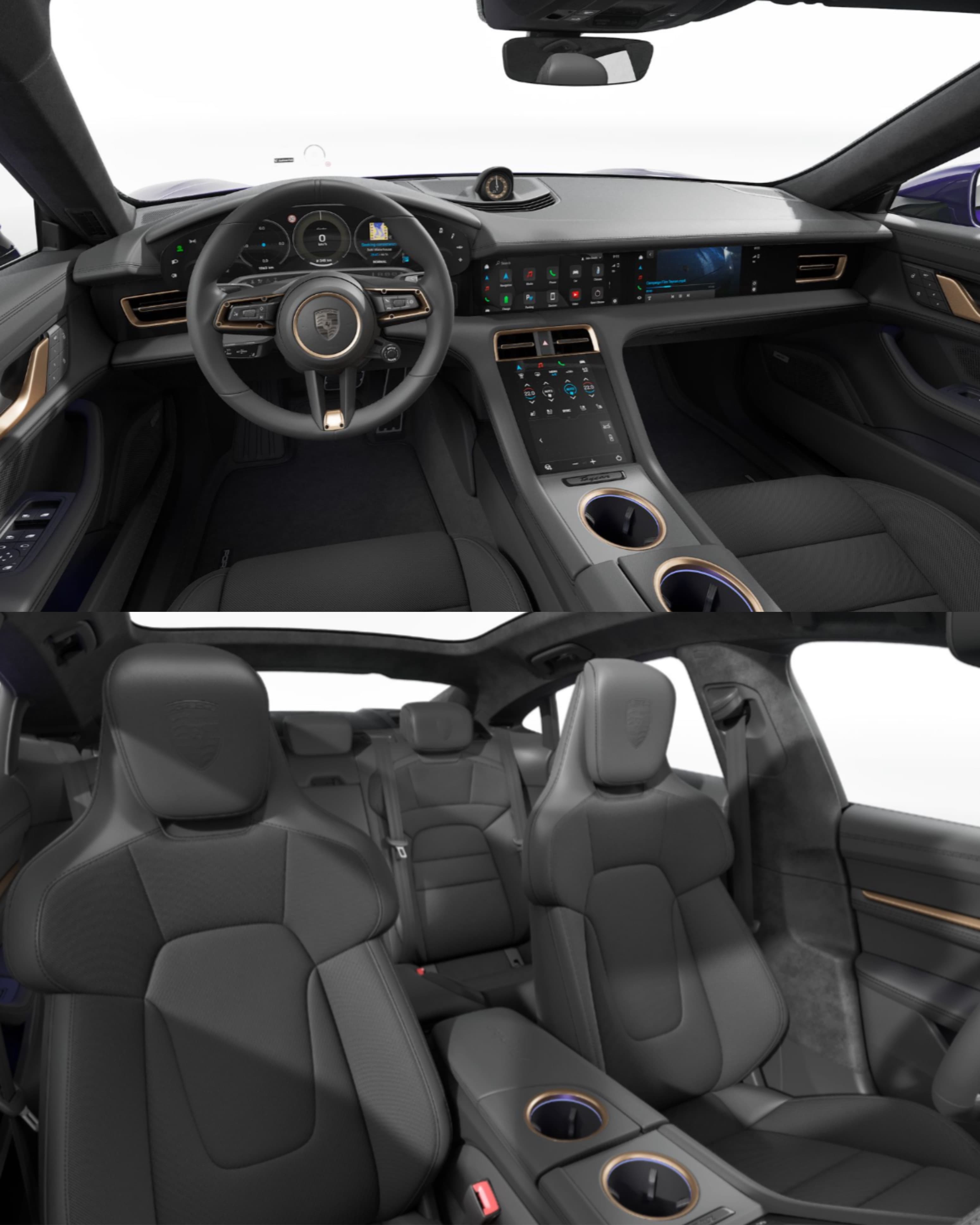 2025 Porsche Taycan Turbo II — live deal at AG7 Cars, Indore