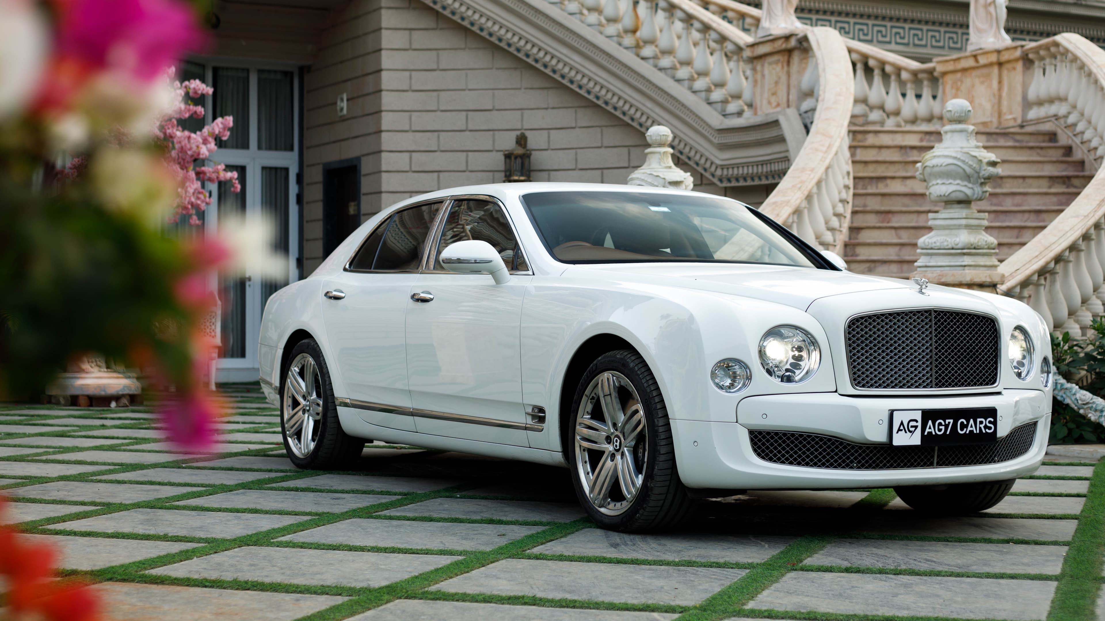 Supercars and luxury cars at AG7 Cars showroom, Indore