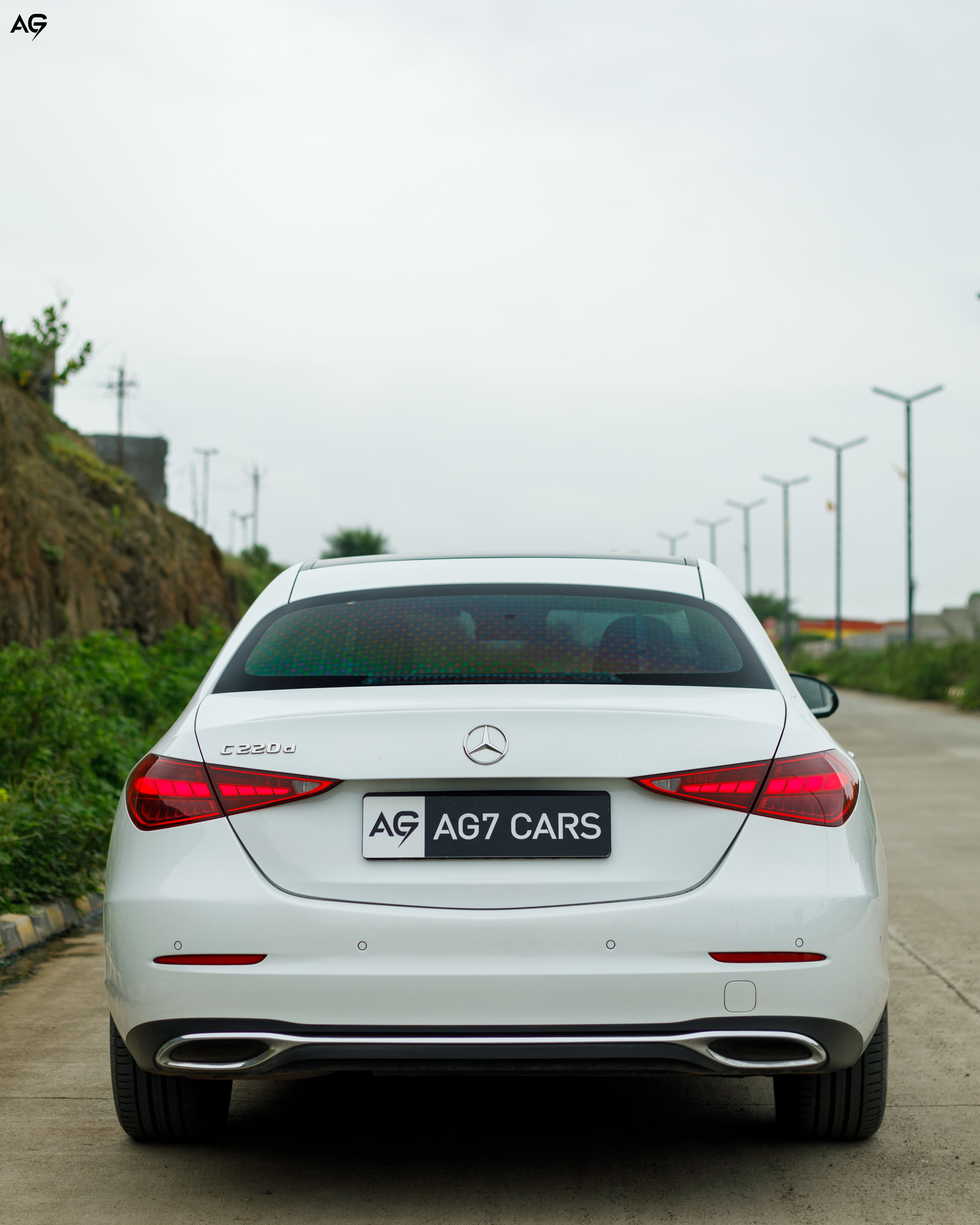 2025 Mercedes-Benz C220d at AG7 Cars showroom, Indore
