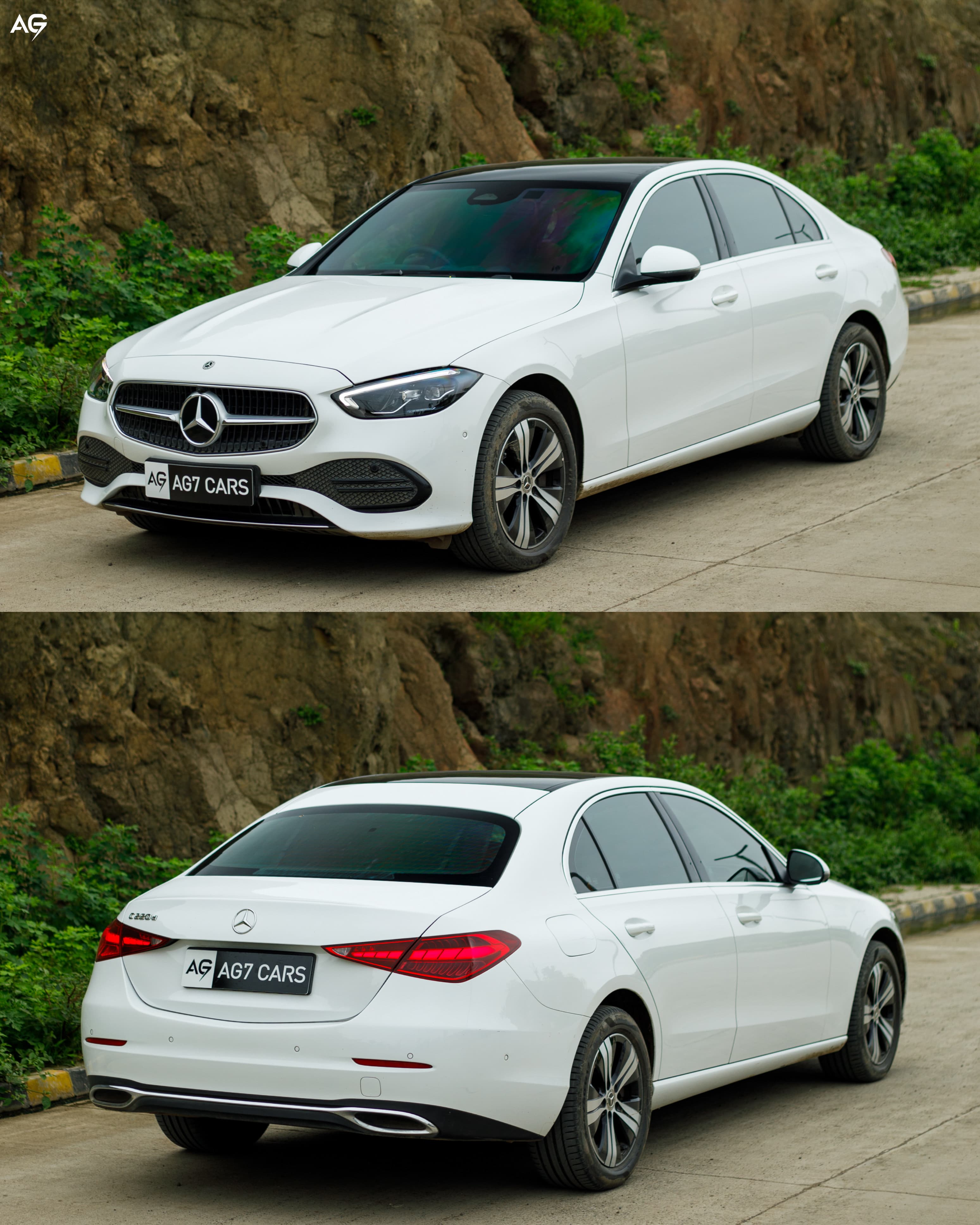 2025 Mercedes-Benz C220d at AG7 Cars showroom, Indore