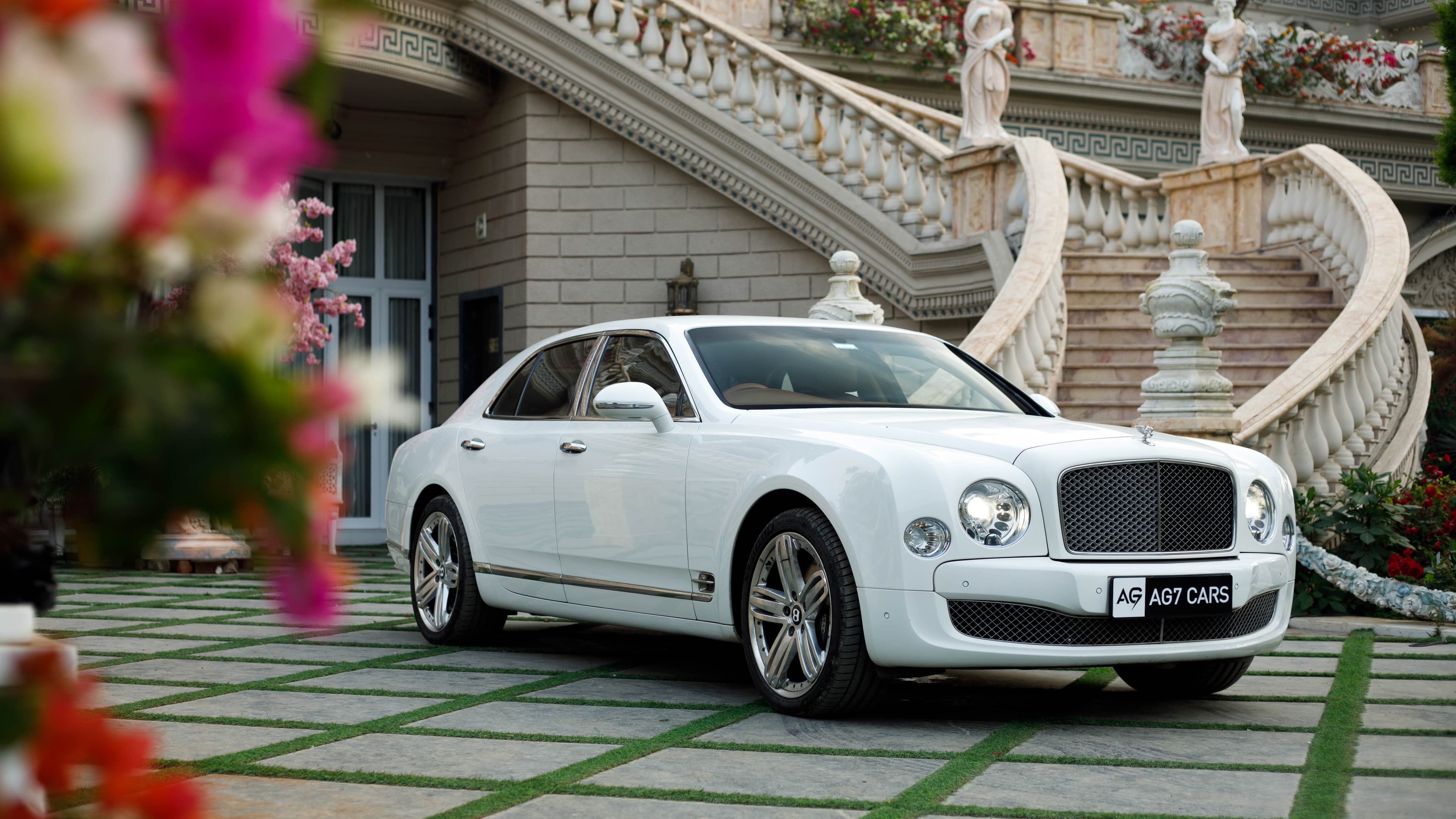 Supercars and luxury cars at AG7 Cars showroom, Indore